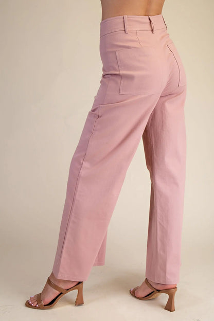 High Waist Blush Pants
