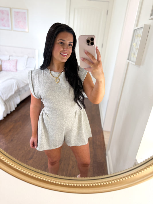 Go-To Grey Romper