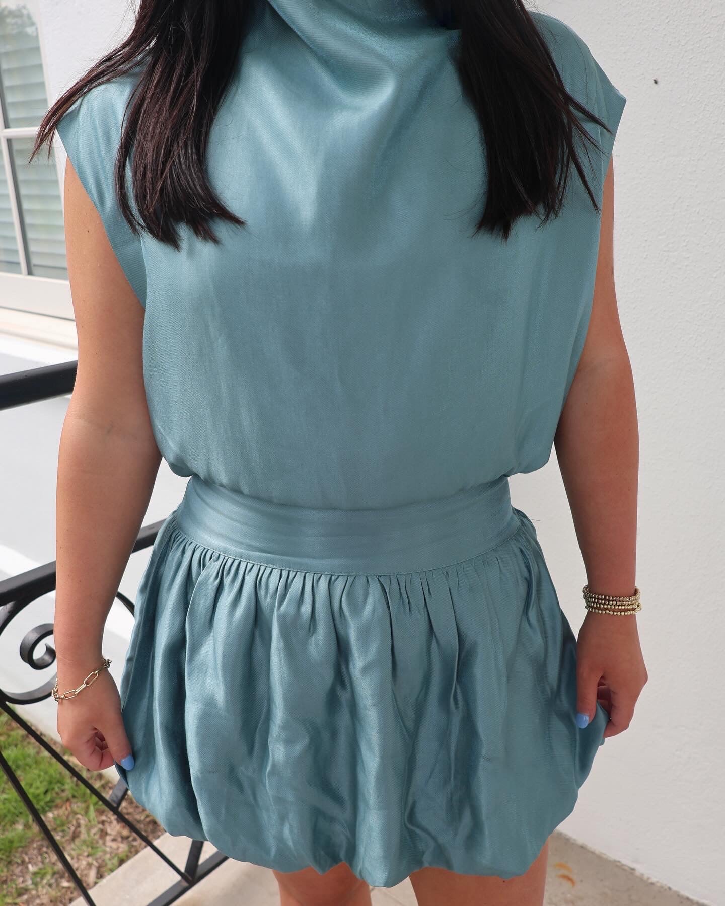 Dreaming Bubbly Blue Skirt