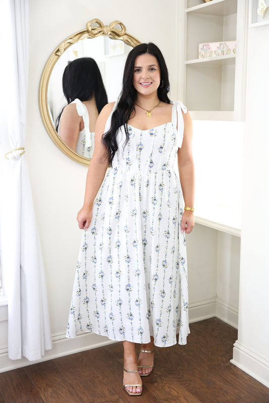 Spring Garden Maxi Dress