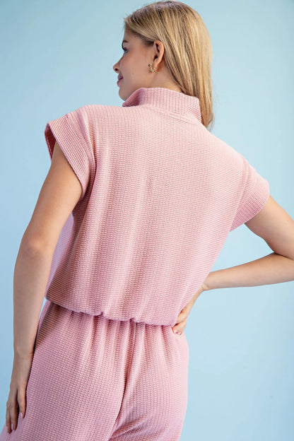 Chic Mauve Top (Part Of Set)