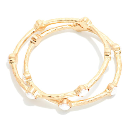 Clover Metal Bracelet