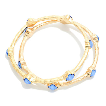 Clover Metal Bracelet