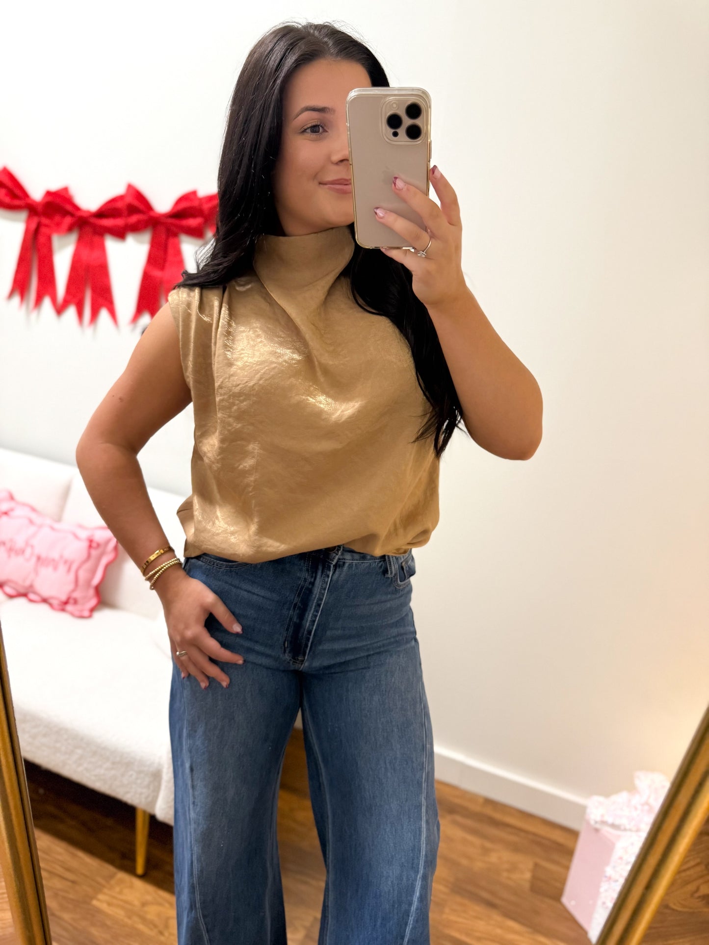 Best Dressed Gold Top