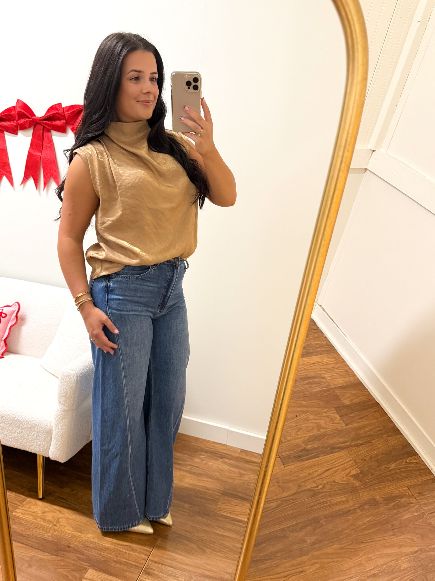 High Waist Wide Leg Jeans