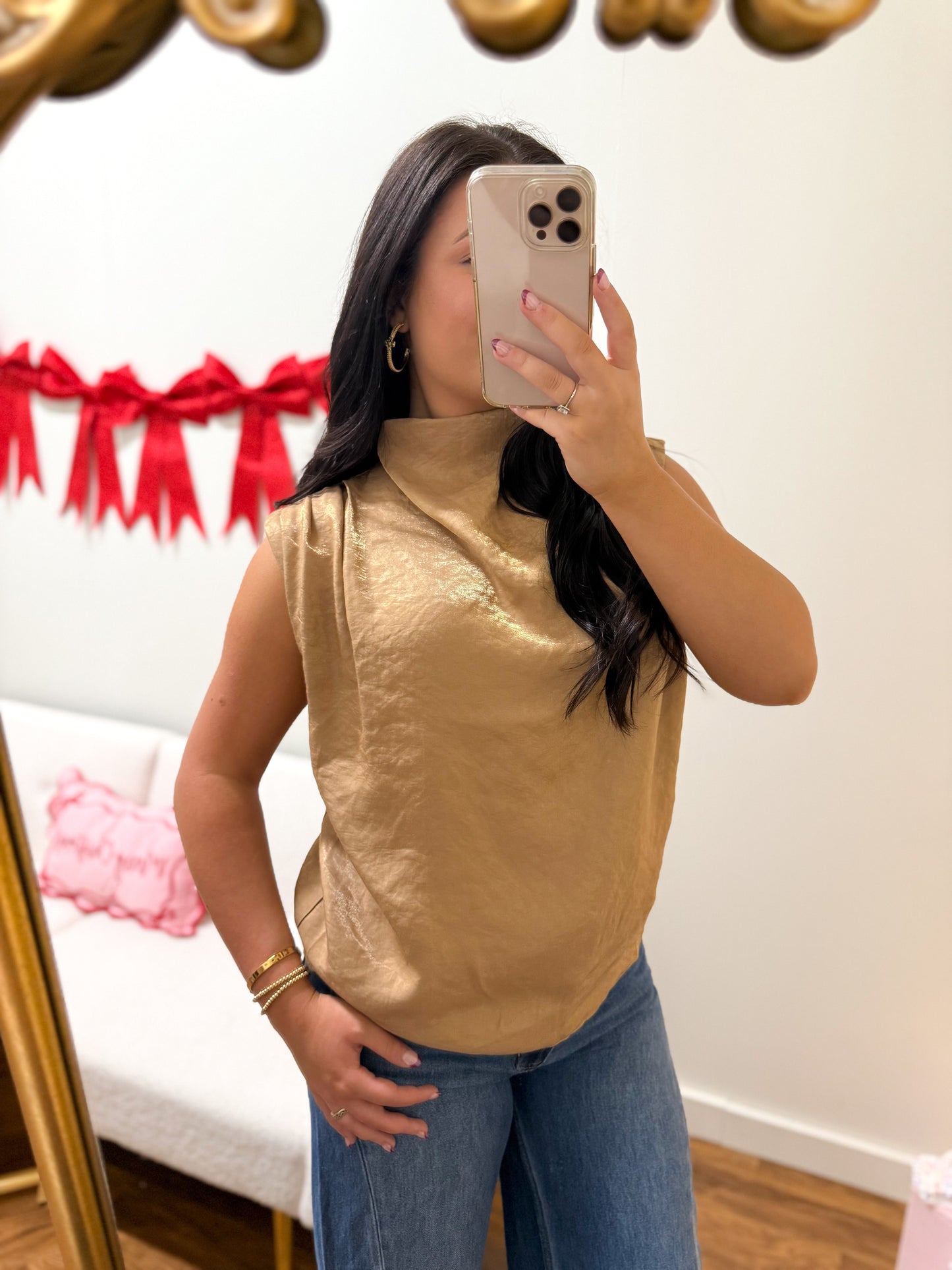 Best Dressed Gold Top