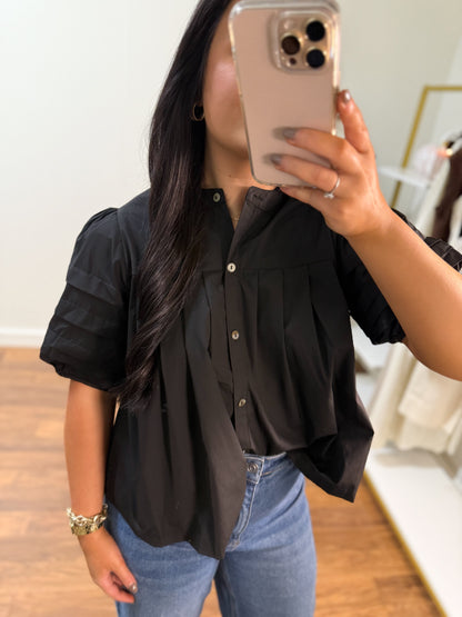 Forever Favorite Black Blouse