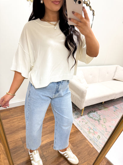 So Soft Cream Sweater