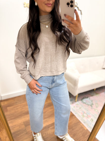 Ash Mocha Softest Sweater