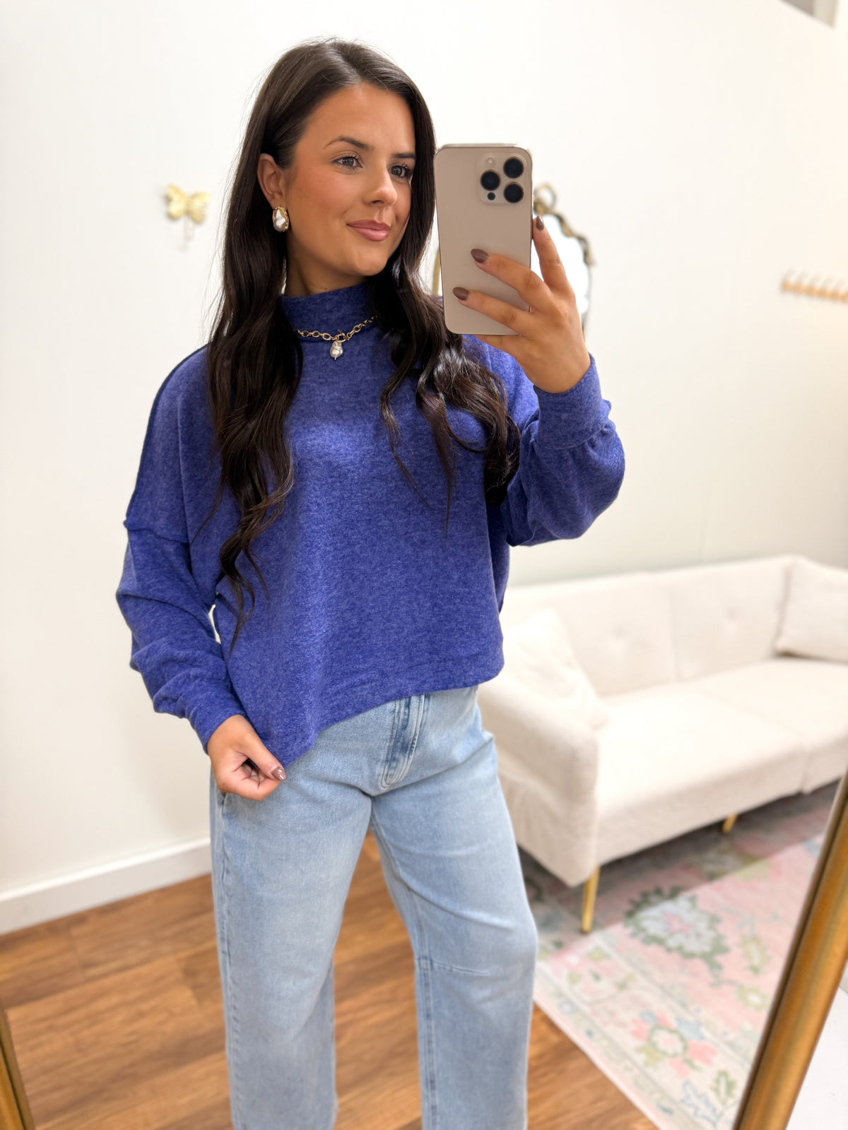 Softest Blue Sweater