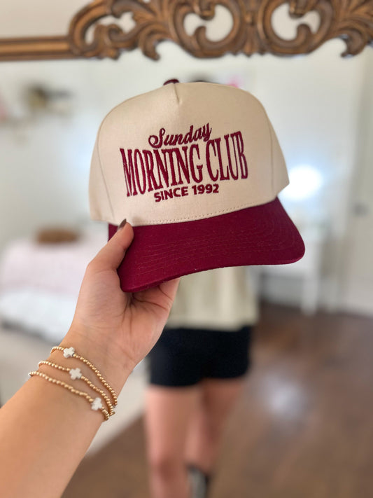 Sunday Morning Club Hat