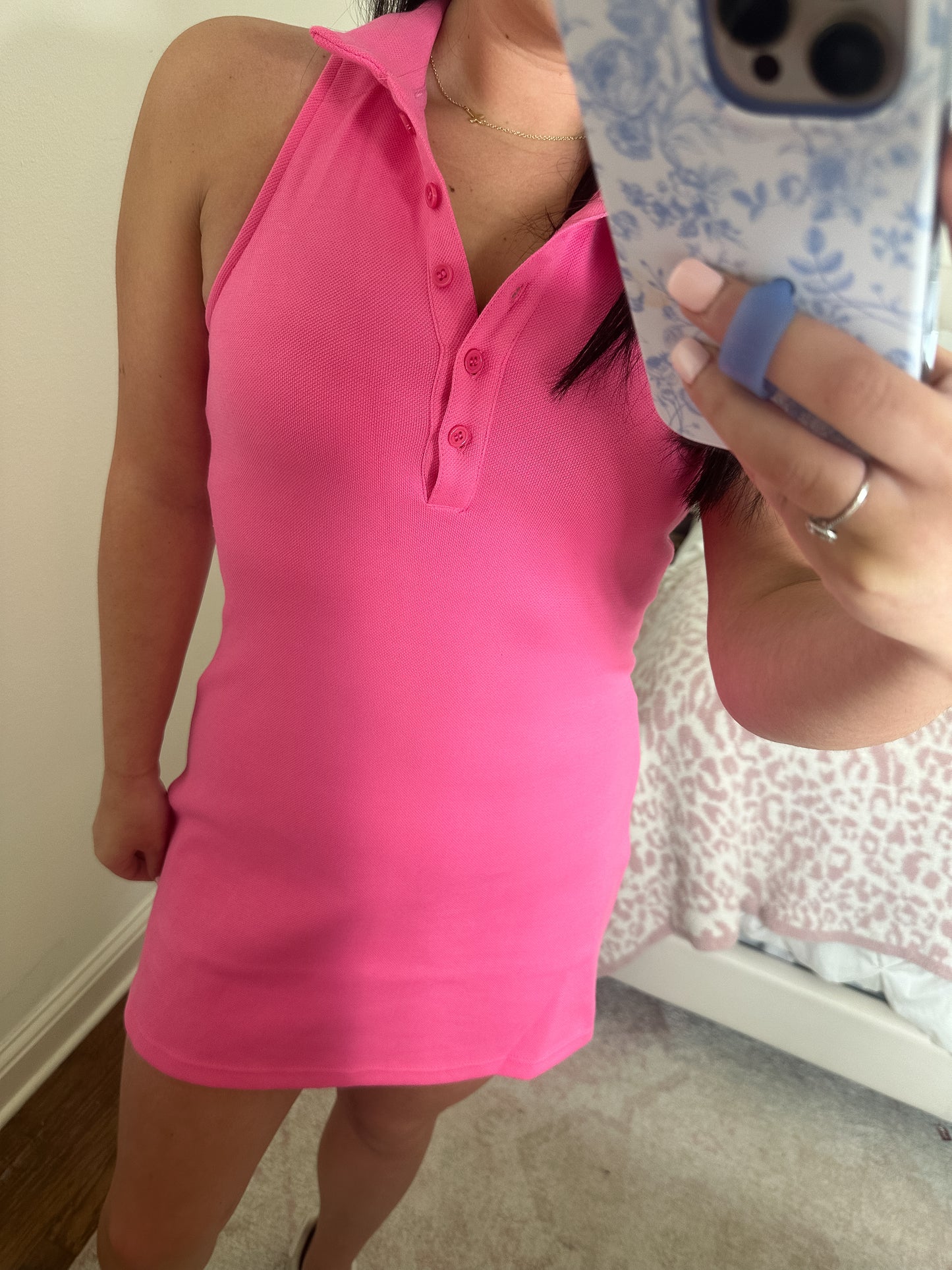 Pink Court Tennis Dress