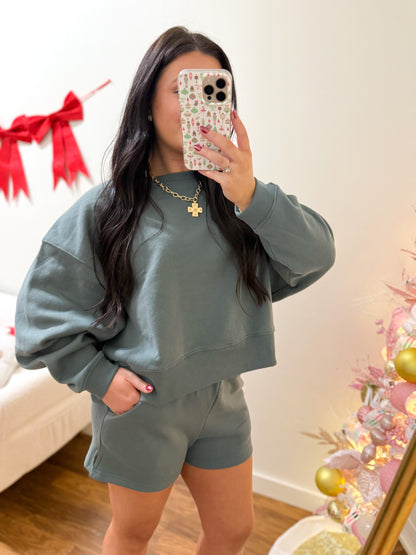 Ash Jade Sweatshirt Set