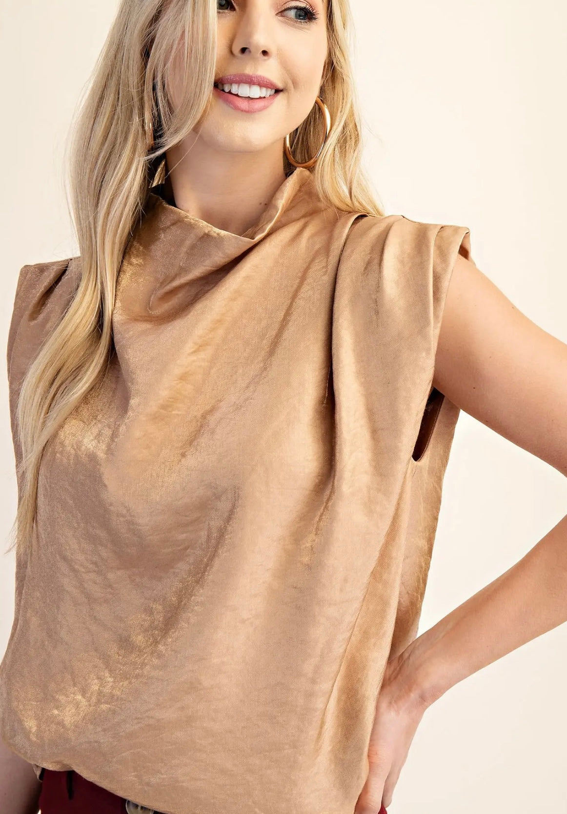 Best Dressed Gold Top