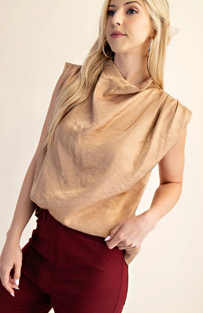 Best Dressed Gold Top