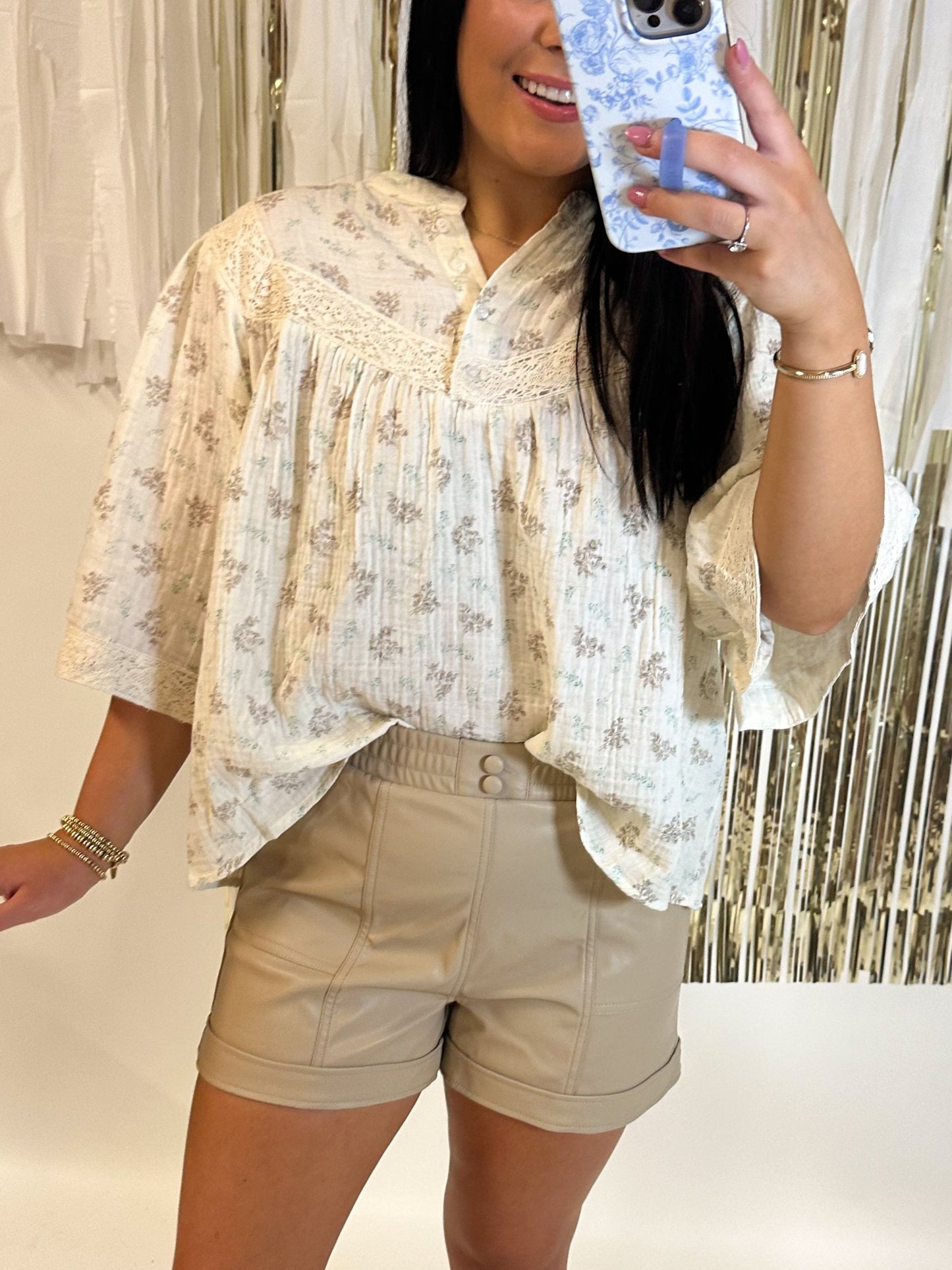 Pretty In Floral Top
