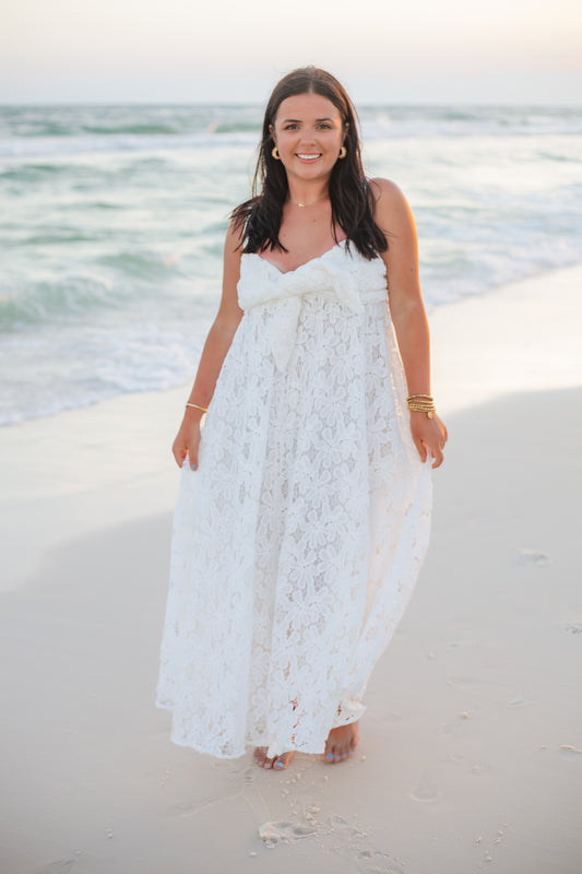 By The Seaside Eyelet Dress