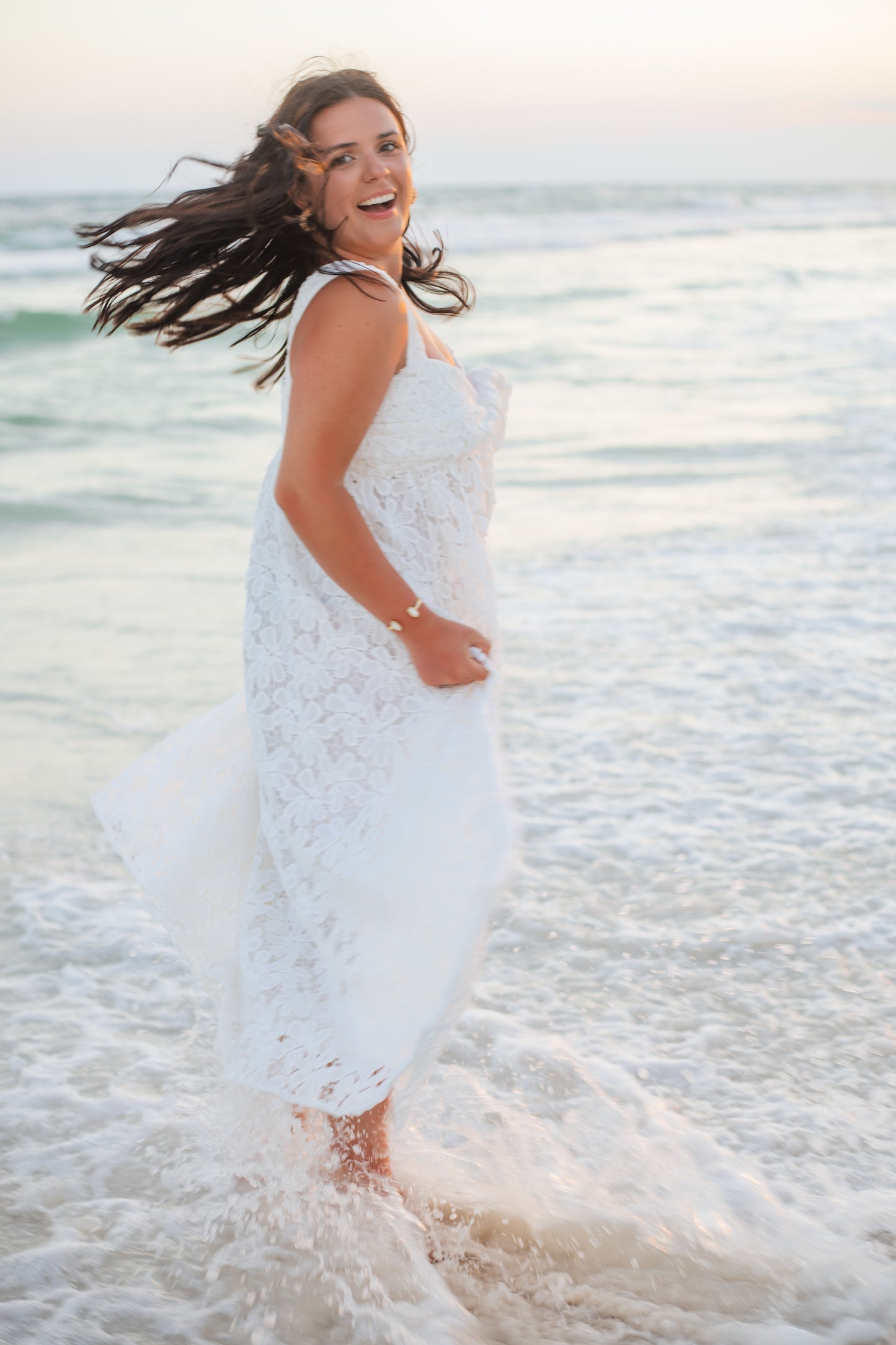 By The Seaside Eyelet Dress