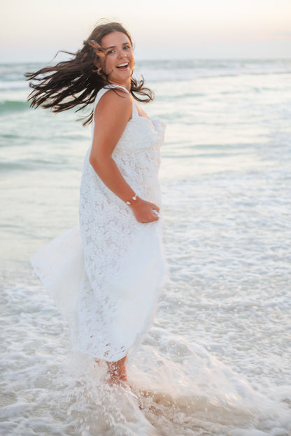 By The Seaside Eyelet Dress