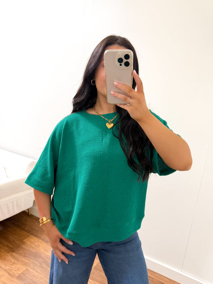 The Kelly Green Top