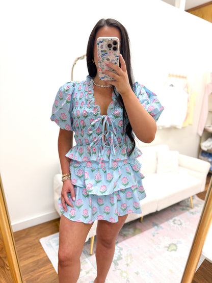 Florals In Summer Skirt