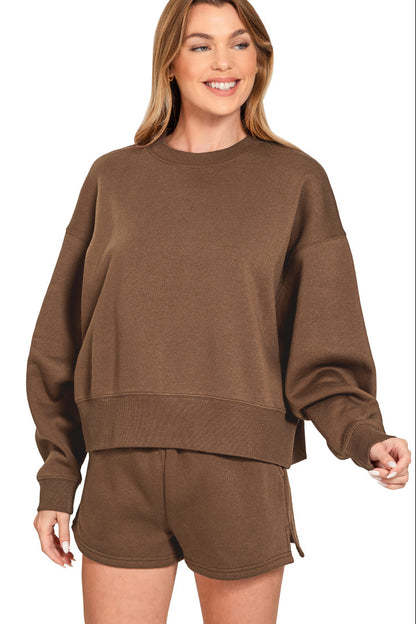 Espresso Sweatshirt Set
