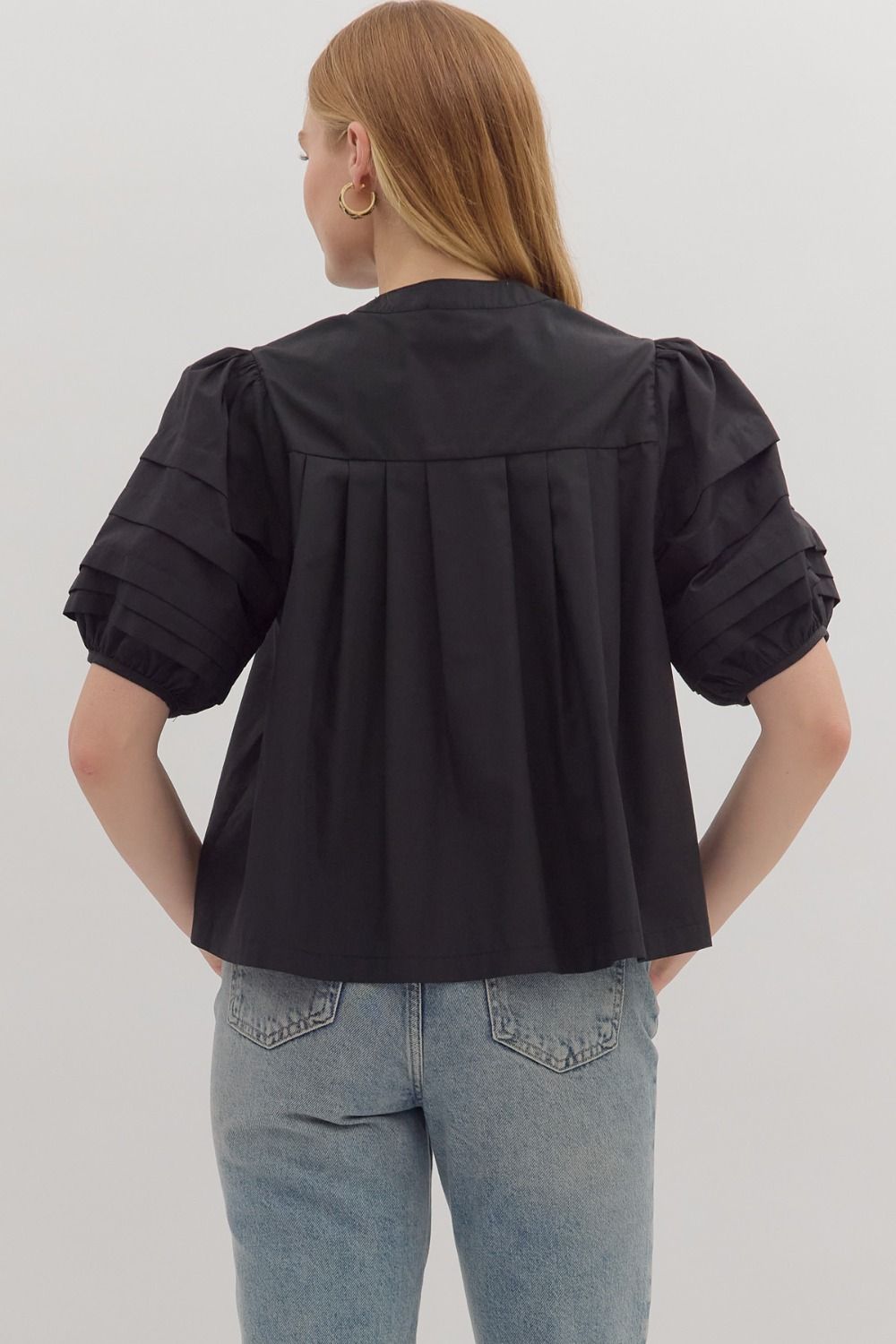 Forever Favorite Black Blouse