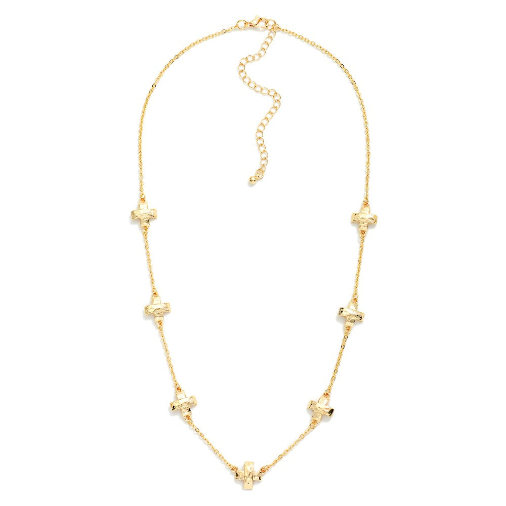 Dainty Cross Chain Necklace