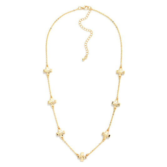 Dainty Cross Chain Necklace