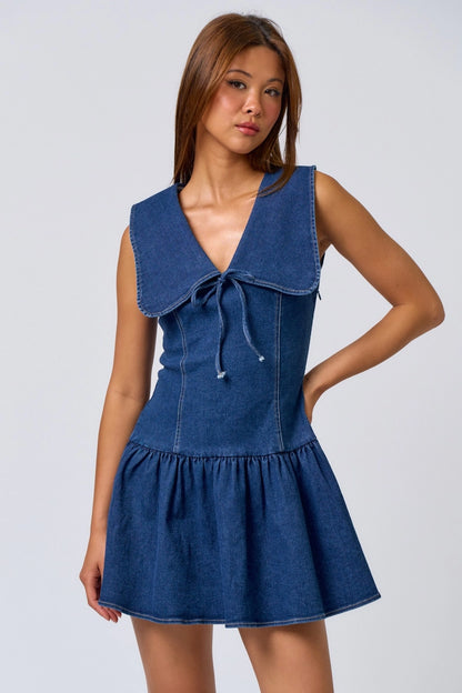 Denim Mini Dress
