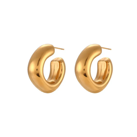 Gold Tarnish Free Hoops