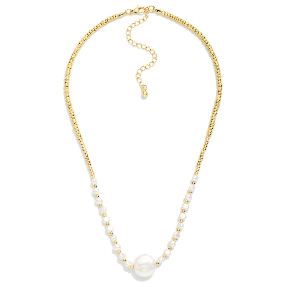Pearl Beaded Necklace