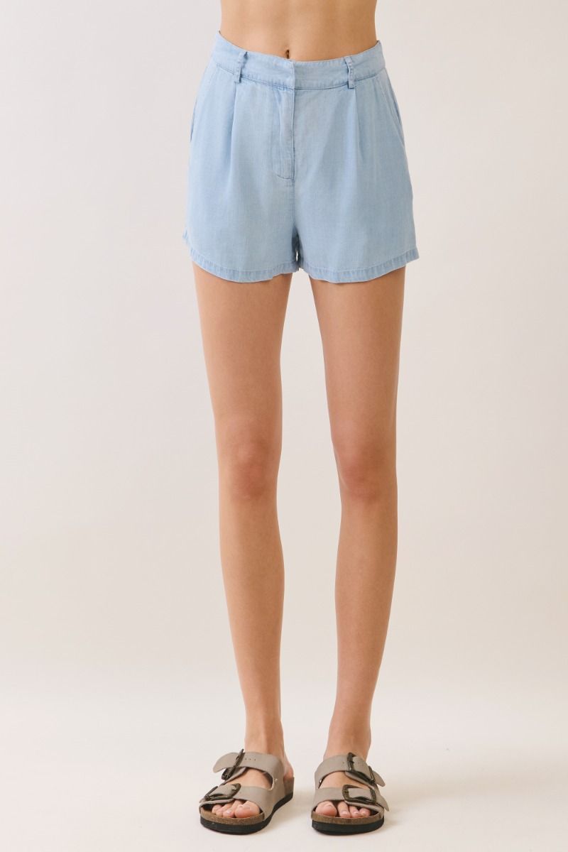 Light Denim Shorts (Part Of Set)