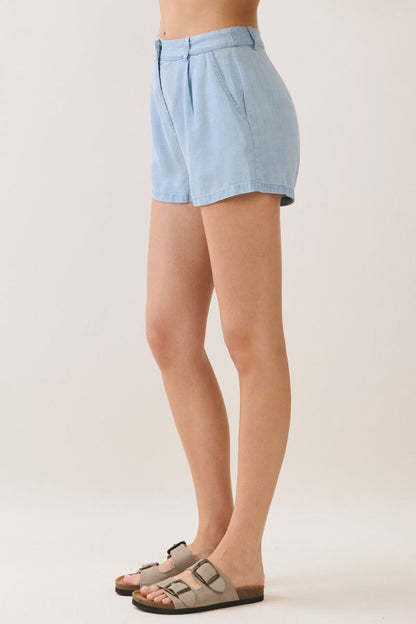 Light Denim Shorts (Part Of Set)
