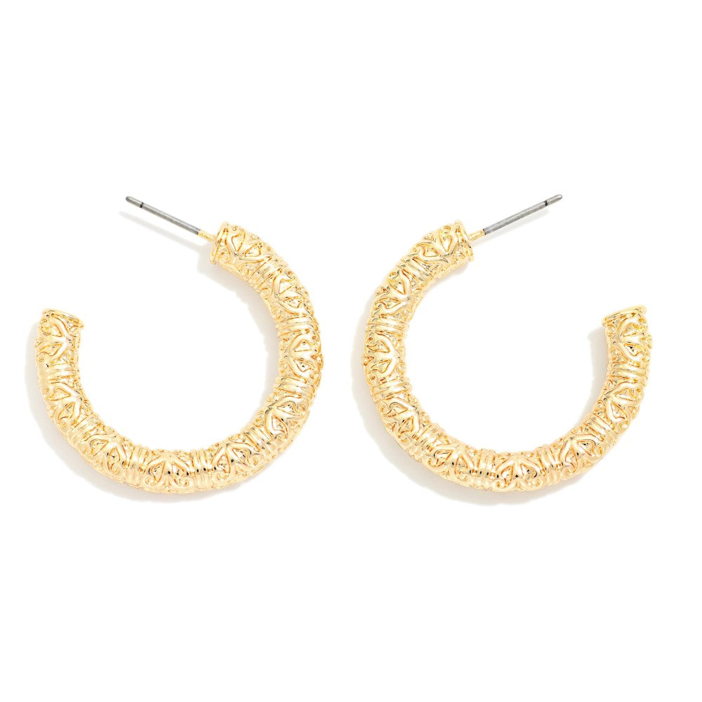 Textured Hoops