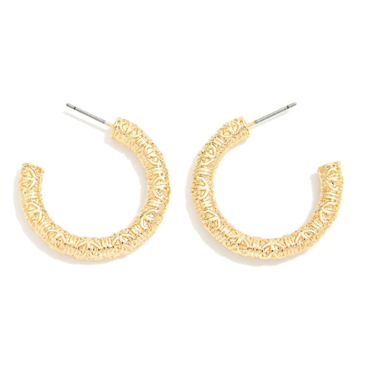 Textured Hoops
