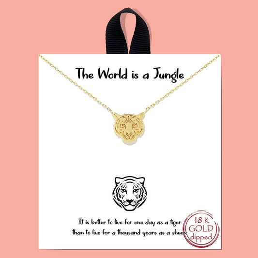 Tiger Necklace