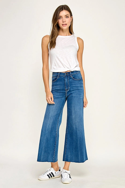 PREORDER !! Wide Leg Denim Jeans